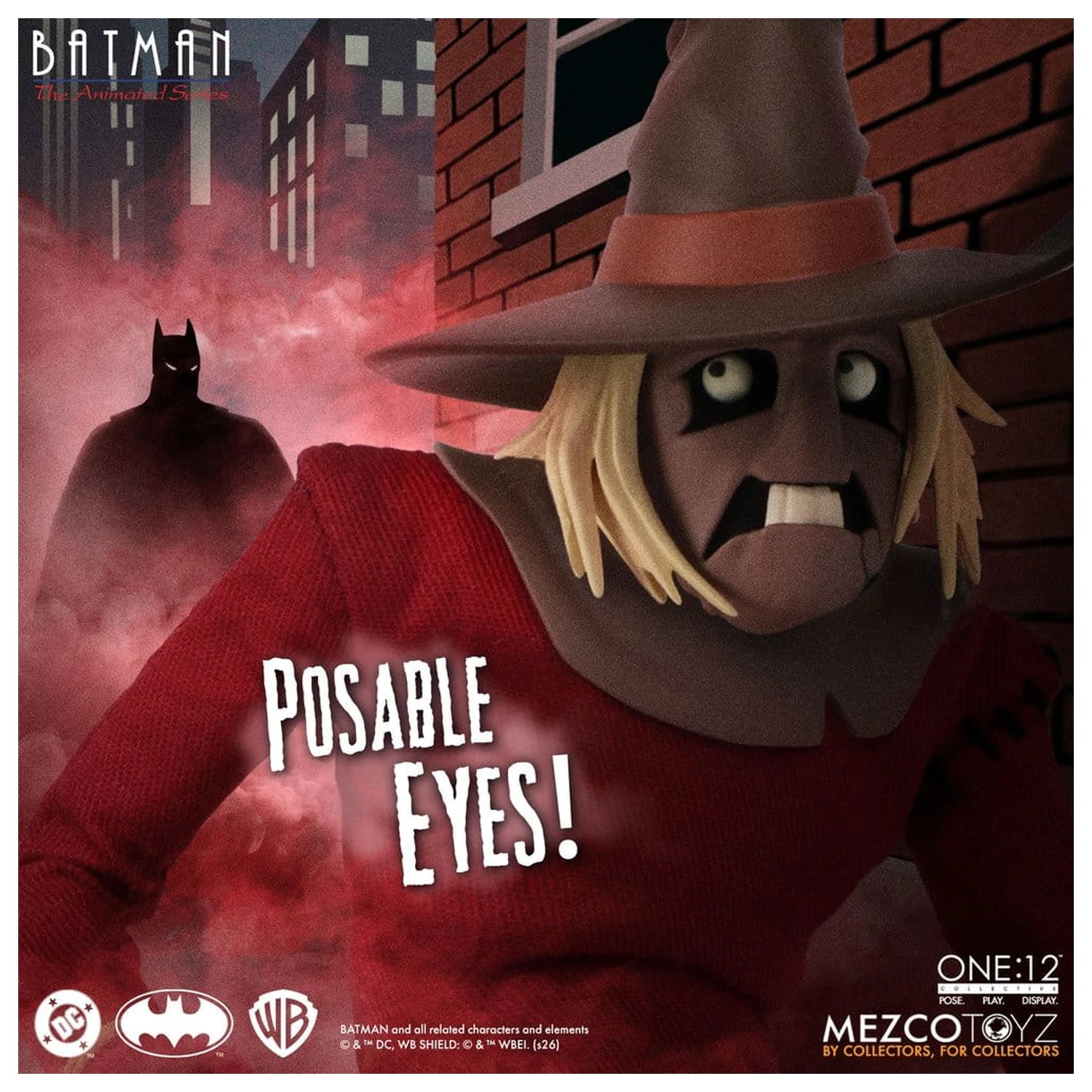 Batman: The Animated Series One:12 Collective Scarecrow akciófigura 17 cm termékfotó
