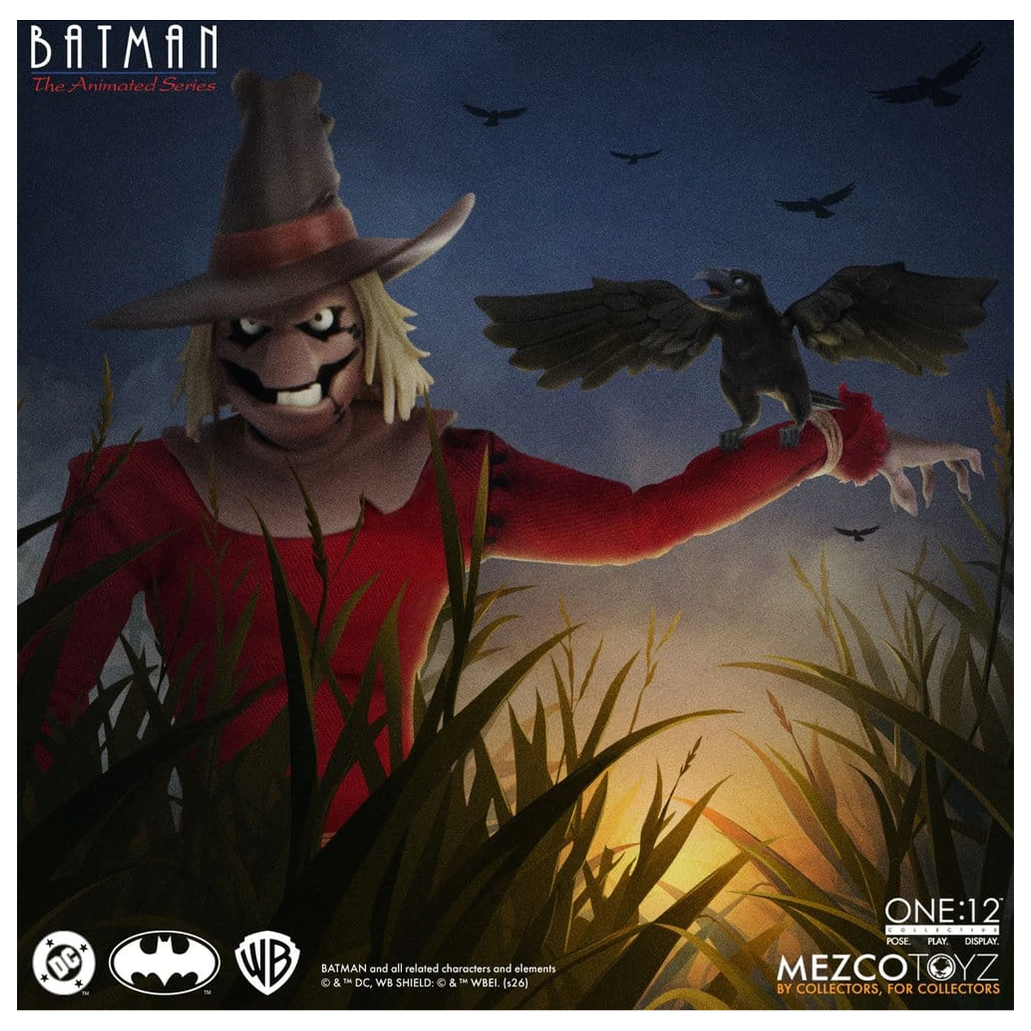 Batman: The Animated Series One:12 Collective Scarecrow akciófigura 17 cm termékfotó
