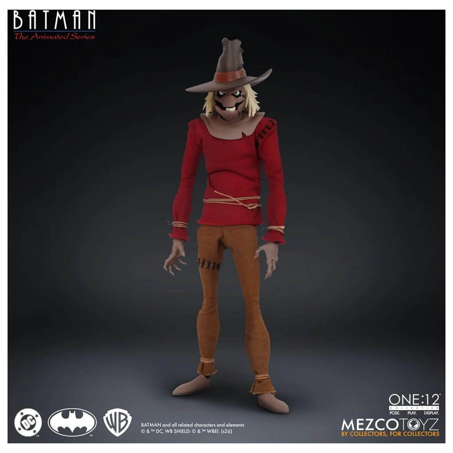 Batman: The Animated Series One:12 Collective Scarecrow akciófigura 17 cm termékfotó