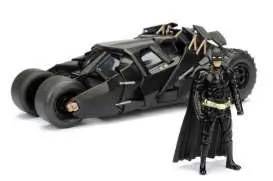 Batman The Dark Knight Diecast Model 1/24 2008 Batmobile és figura termékfotó