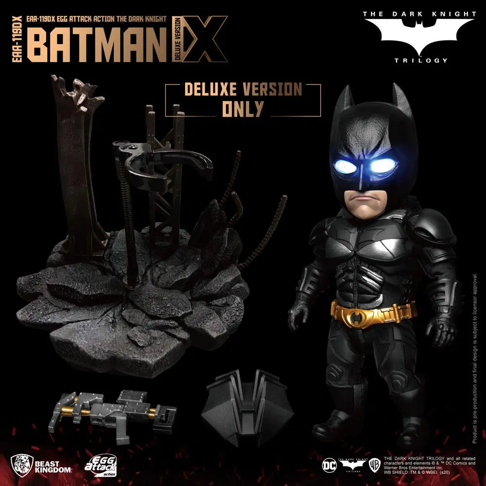 Batman The Dark Knight Egg Attack Action Batman Deluxe Version akciófigura 17 cm termékfotó
