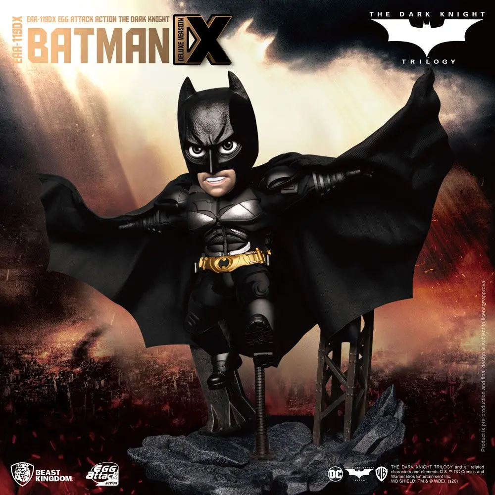Batman The Dark Knight Egg Attack Action Batman Deluxe Version akciófigura 17 cm termékfotó