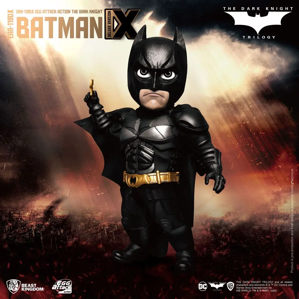 Batman The Dark Knight Egg Attack Action Batman Deluxe Version akciófigura 17 cm termékfotó