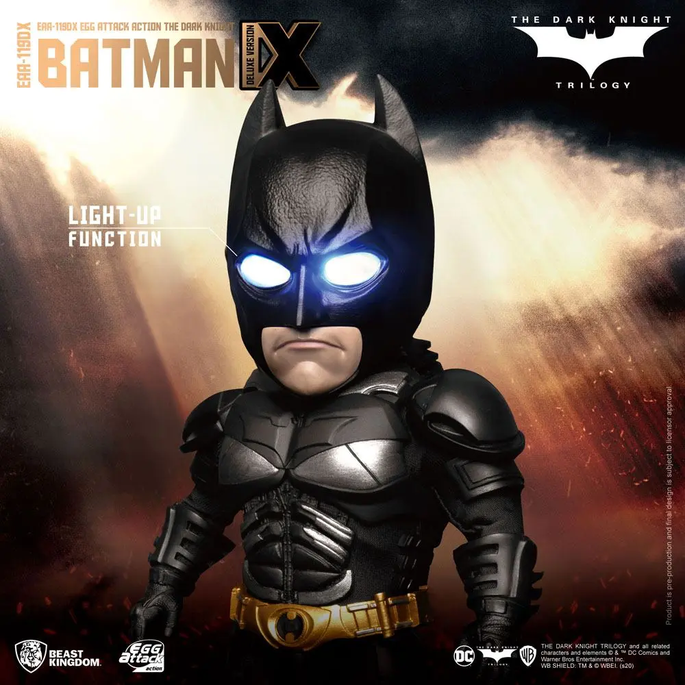 Batman The Dark Knight Egg Attack Action Batman Deluxe Version akciófigura 17 cm termékfotó