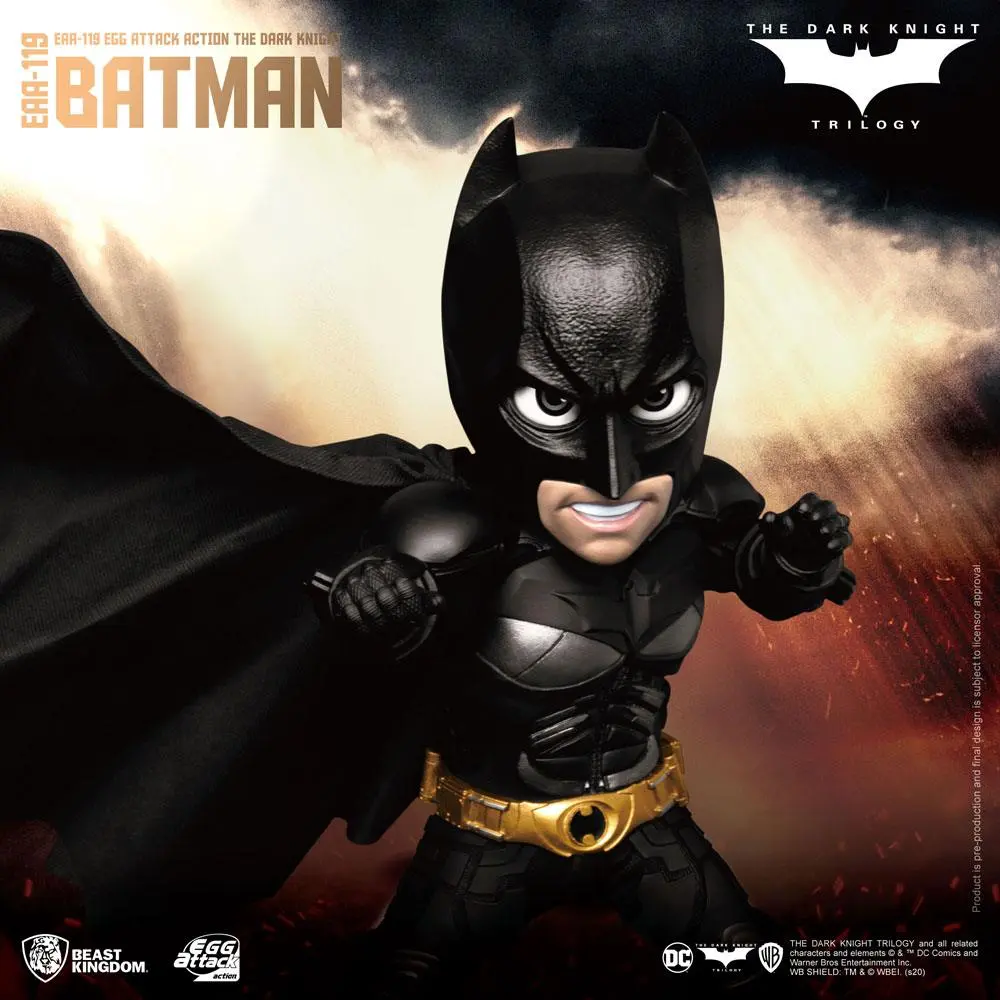 Batman The Dark Knight Egg Attack Action Batman Deluxe Version akciófigura 17 cm termékfotó