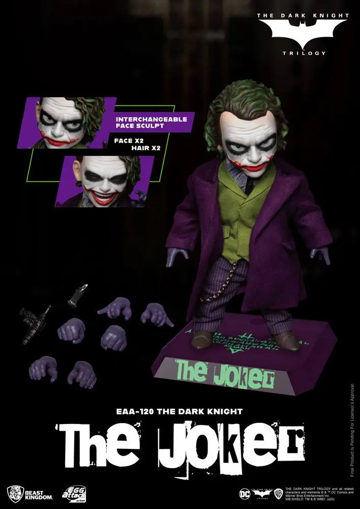 Batman The Dark Knight Egg Attack Action The Joker akciófigura 17 cm termékfotó