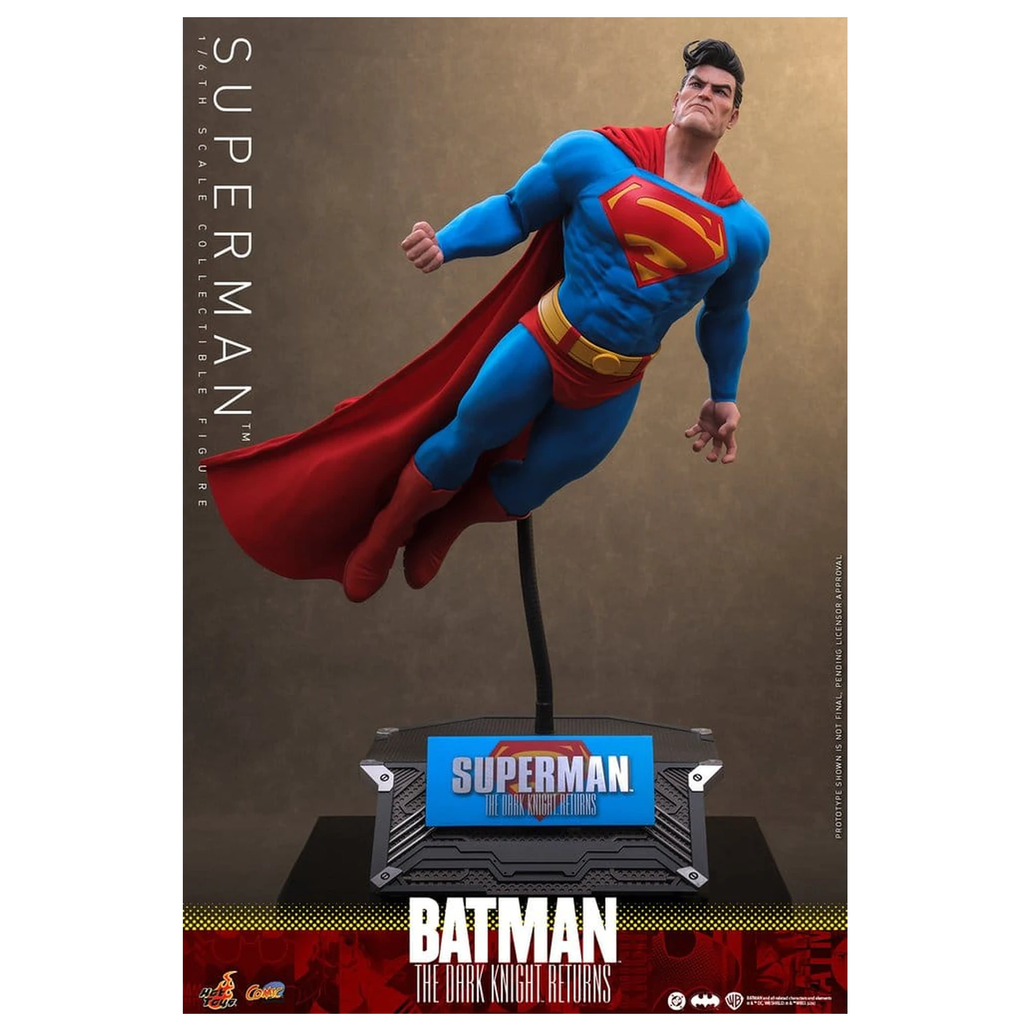 Batman: The Dark Knight Returns Comic Masterpiece akciófigura 1/6 Superman 34 cm termékfotó
