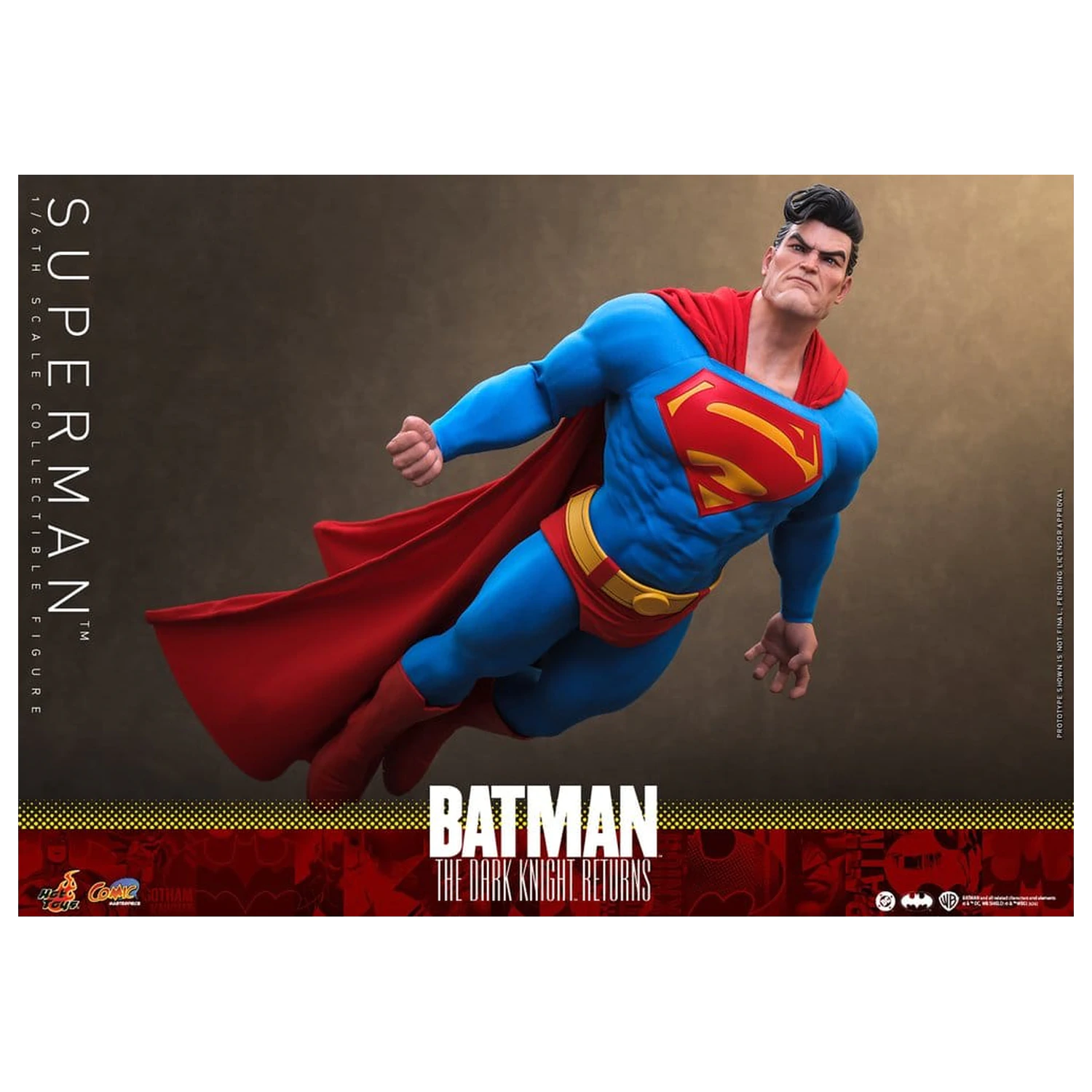 Batman: The Dark Knight Returns Comic Masterpiece akciófigura 1/6 Superman 34 cm termékfotó