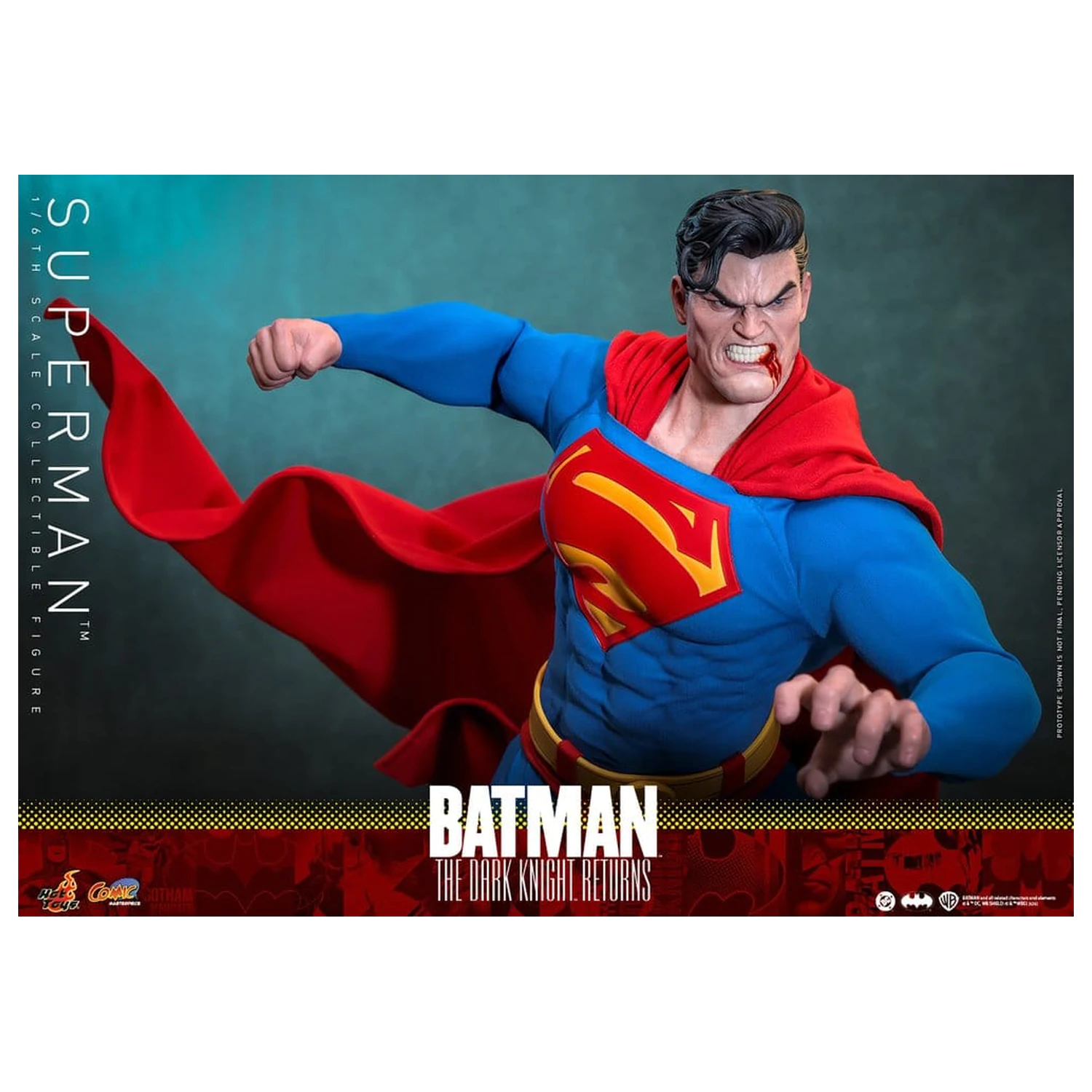 Batman: The Dark Knight Returns Comic Masterpiece akciófigura 1/6 Superman 34 cm termékfotó