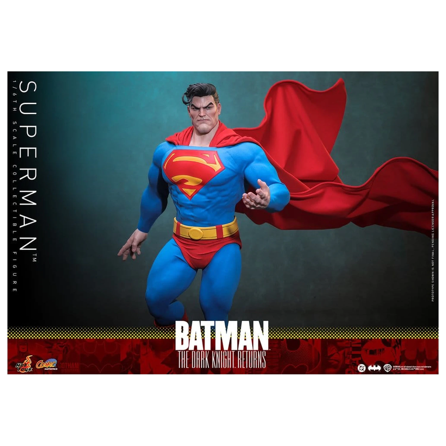 Batman: The Dark Knight Returns Comic Masterpiece akciófigura 1/6 Superman 34 cm termékfotó