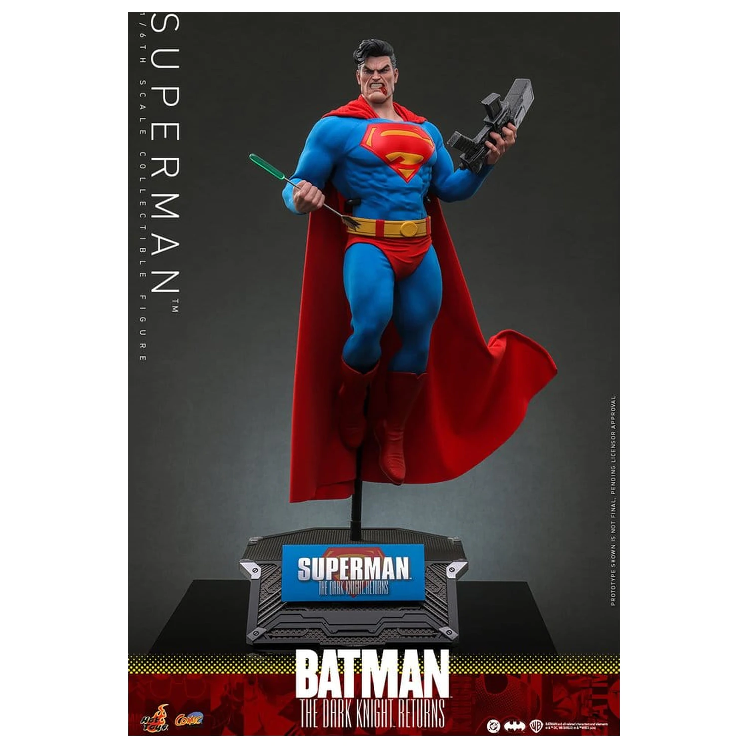 Batman: The Dark Knight Returns Comic Masterpiece akciófigura 1/6 Superman 34 cm termékfotó