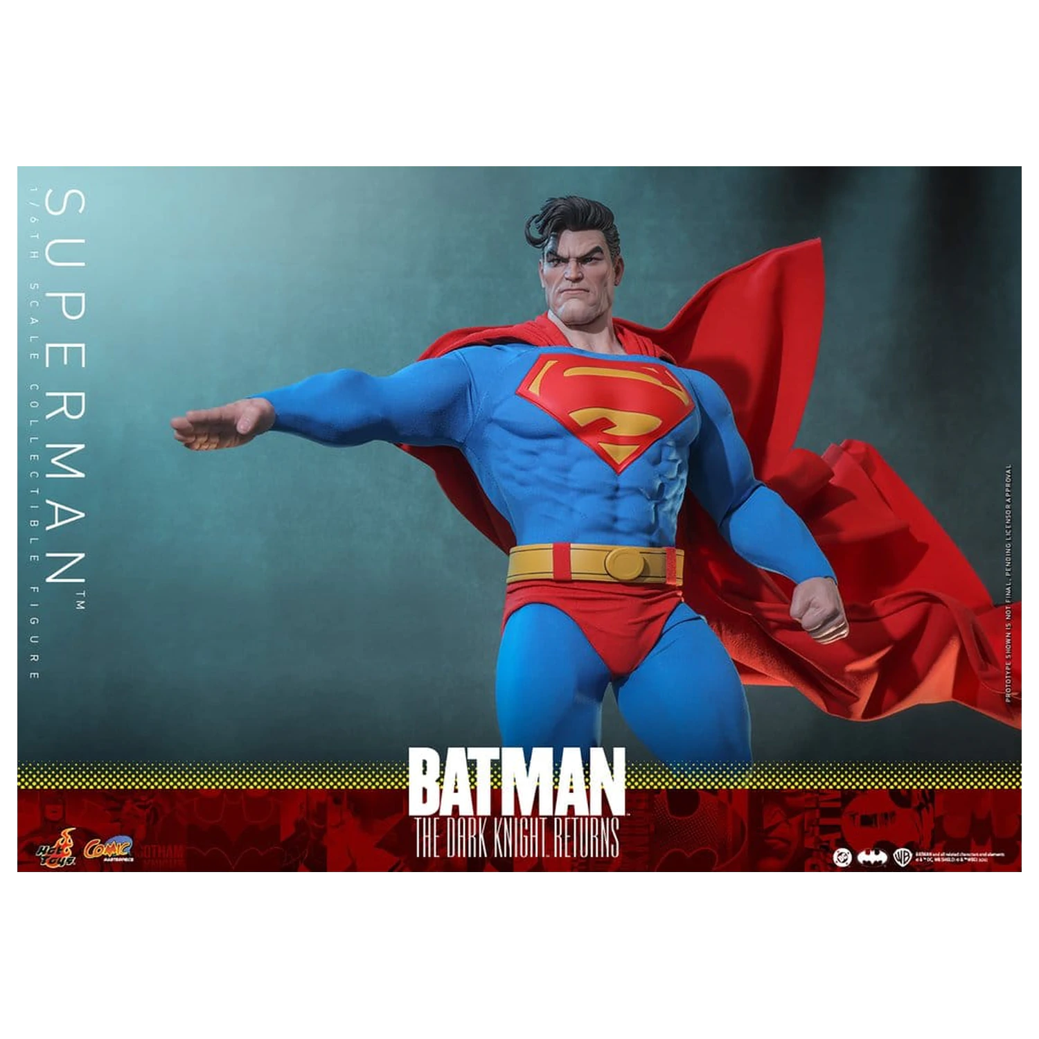 Batman: The Dark Knight Returns Comic Masterpiece akciófigura 1/6 Superman 34 cm termékfotó