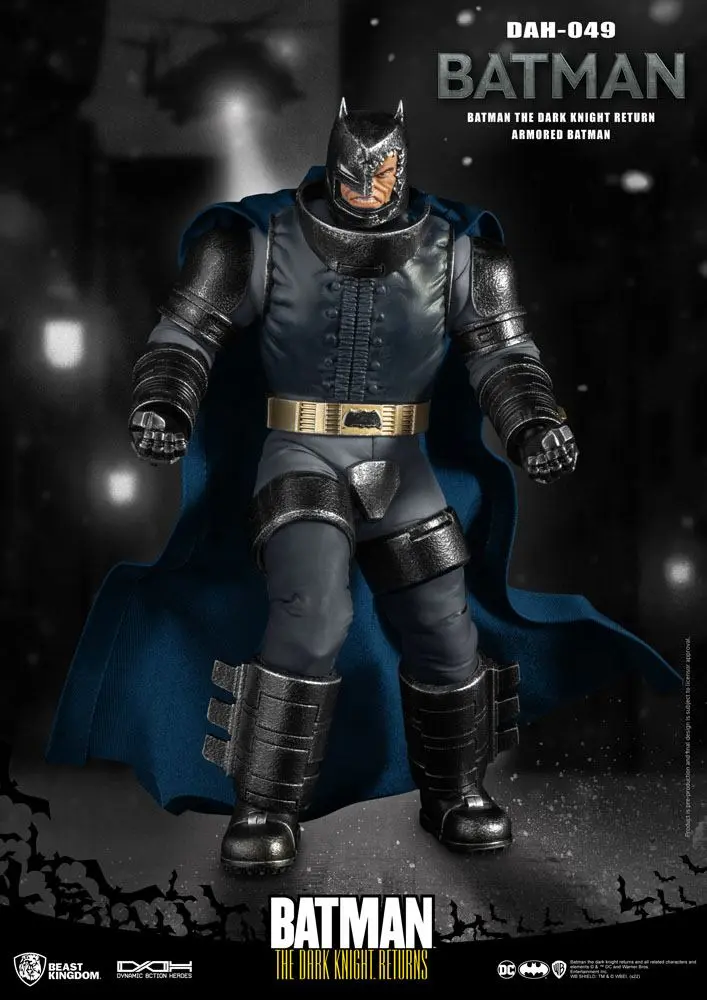 Batman The Dark Knight Returns Dynamic 8ction Heroes 1/9 Armored Batman akciófigura 21 cm termékfotó