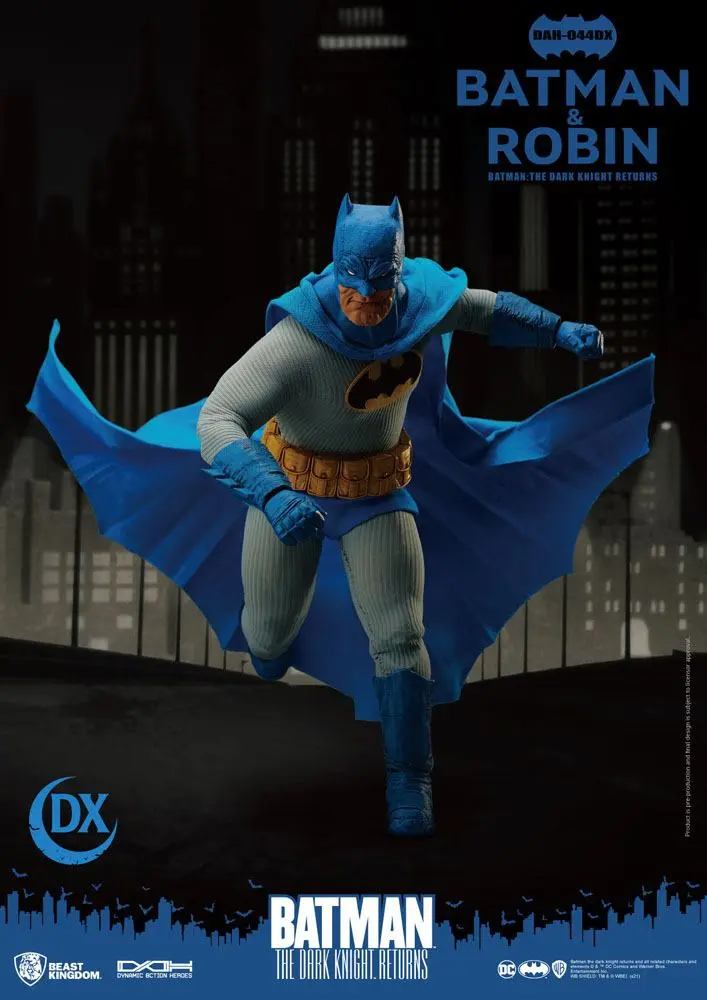 Batman The Dark Knight Returns Dynamic 8ction Heroes 1/9 Batman &amp; Robin akciófigurák 16 - 21 cm termékfotó
