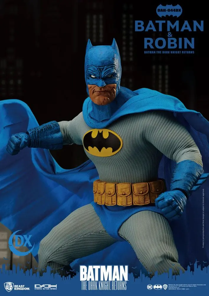 Batman The Dark Knight Returns Dynamic 8ction Heroes 1/9 Batman &amp; Robin akciófigurák 16 - 21 cm termékfotó