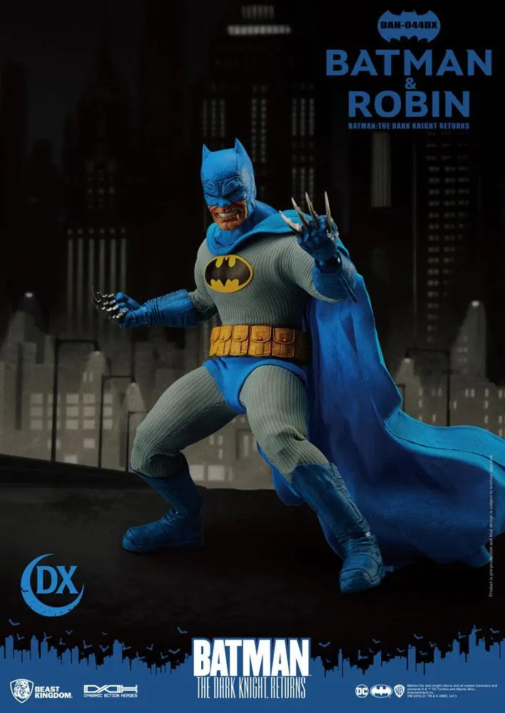 Batman The Dark Knight Returns Dynamic 8ction Heroes 1/9 Batman &amp; Robin akciófigurák 16 - 21 cm termékfotó