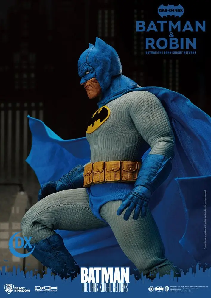 Batman The Dark Knight Returns Dynamic 8ction Heroes 1/9 Batman &amp; Robin akciófigurák 16 - 21 cm termékfotó