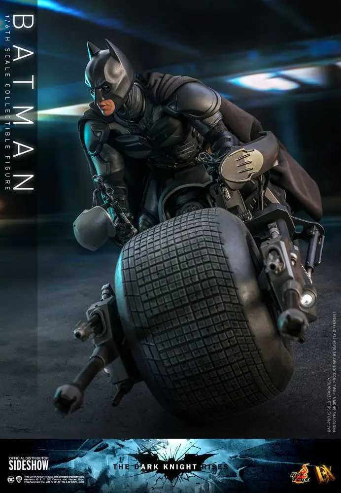 Batman The Dark Knight Rises Movie Masterpiece 1/6 Batman akciófigura 32 cm termékfotó