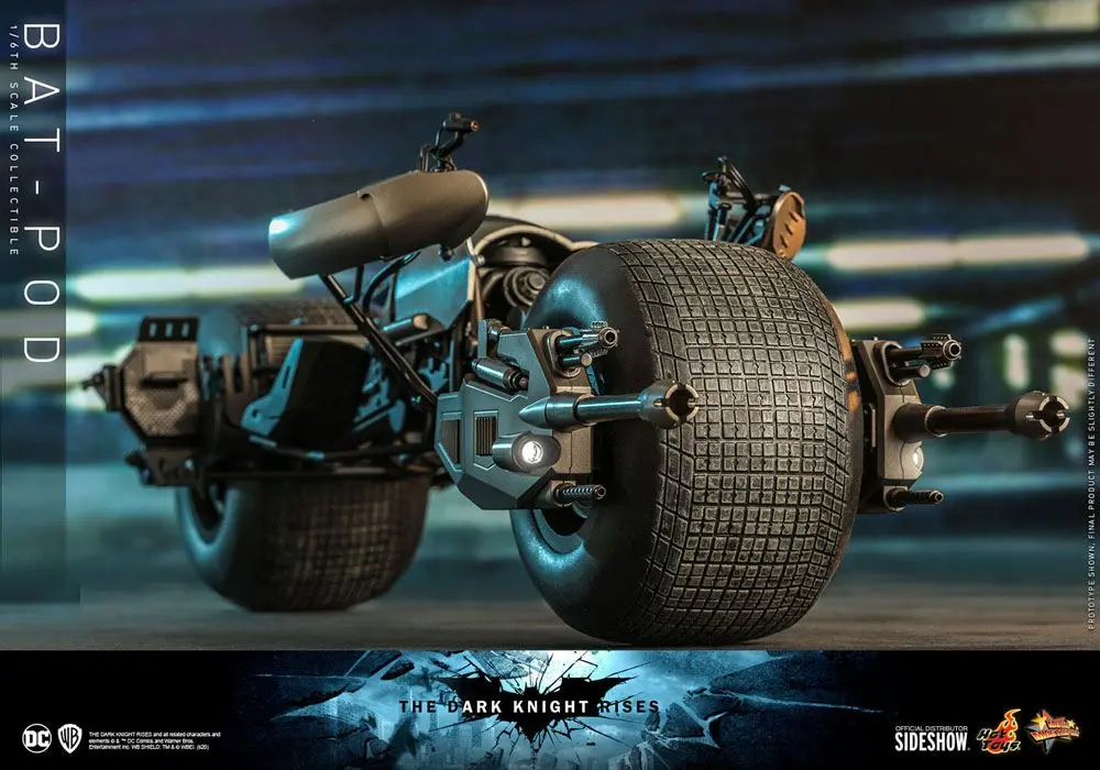 Batman The Dark Knight Rises Movie Masterpiece akciófigura 1/6 Bat-Pod 59 cm termékfotó