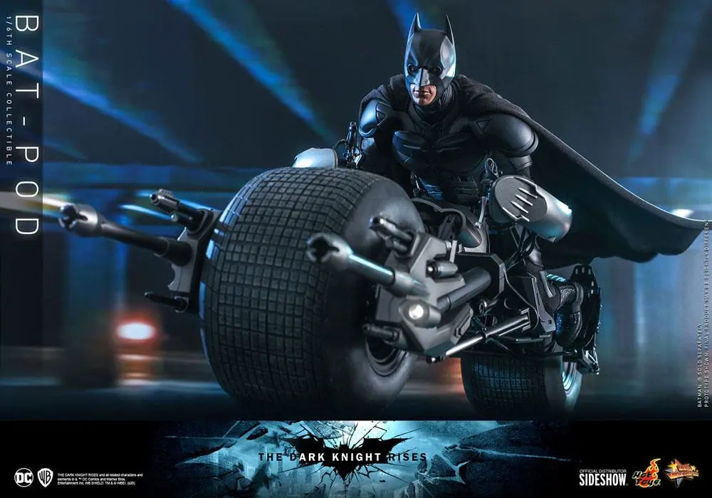 Batman The Dark Knight Rises Movie Masterpiece akciófigura 1/6 Bat-Pod 59 cm termékfotó