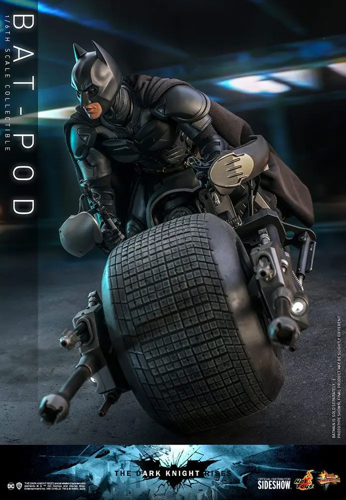 Batman The Dark Knight Rises Movie Masterpiece akciófigura 1/6 Bat-Pod 59 cm termékfotó