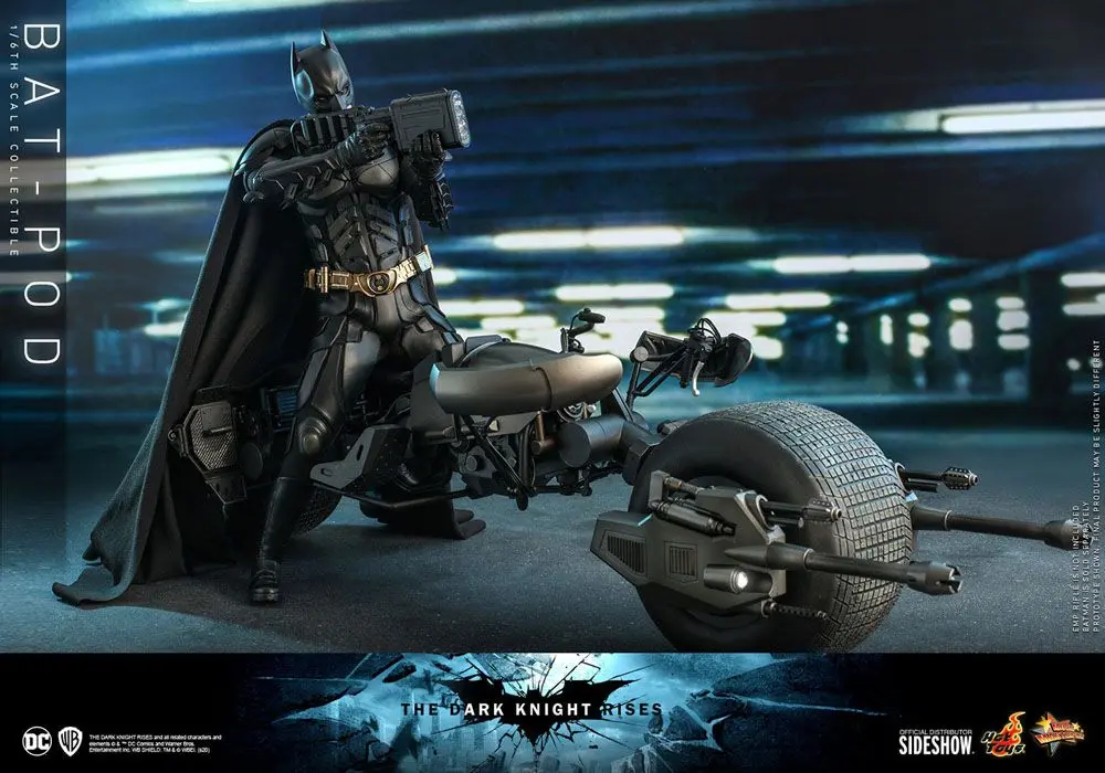 Batman The Dark Knight Rises Movie Masterpiece akciófigura 1/6 Bat-Pod 59 cm termékfotó