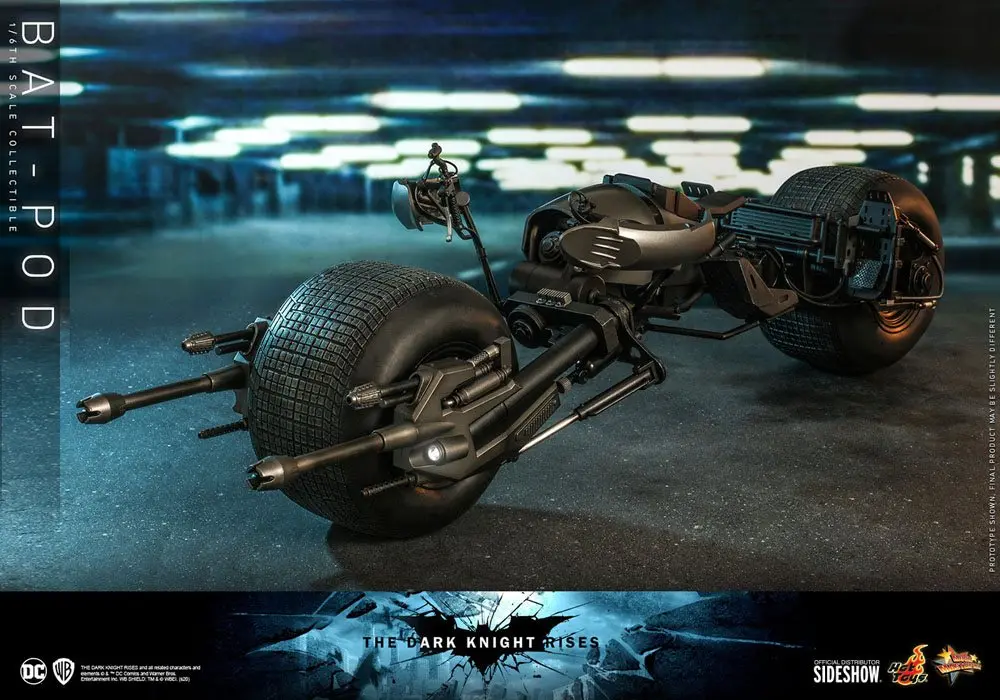 Batman The Dark Knight Rises Movie Masterpiece akciófigura 1/6 Bat-Pod 59 cm termékfotó