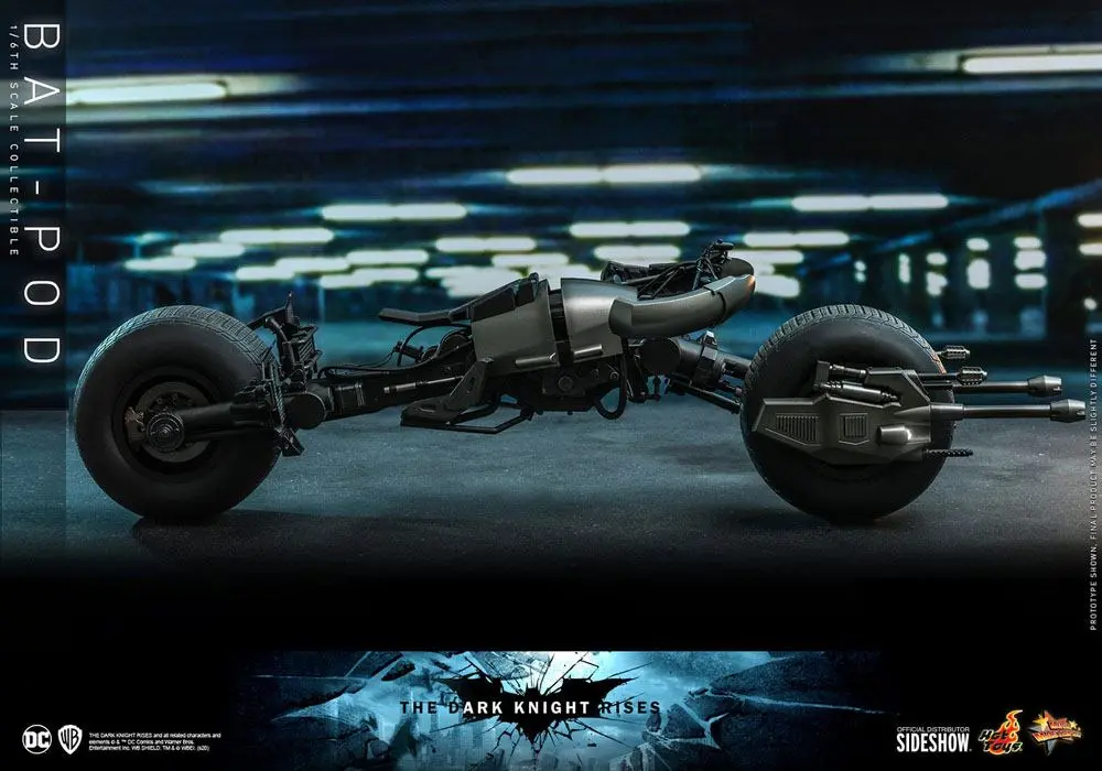 Batman The Dark Knight Rises Movie Masterpiece akciófigura 1/6 Bat-Pod 59 cm termékfotó