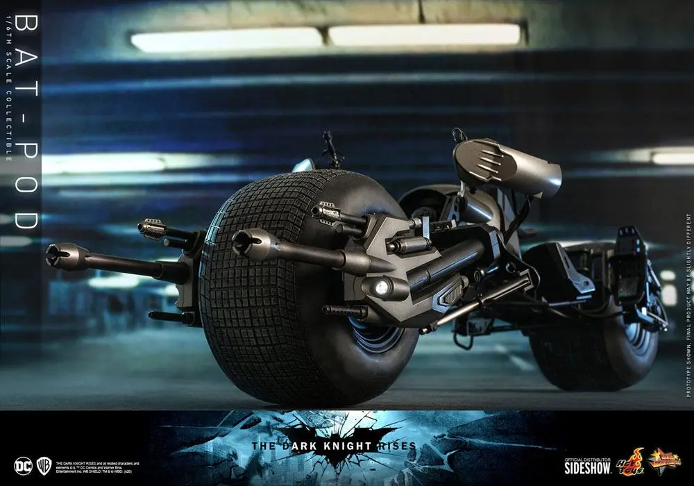 Batman The Dark Knight Rises Movie Masterpiece akciófigura 1/6 Bat-Pod 59 cm termékfotó