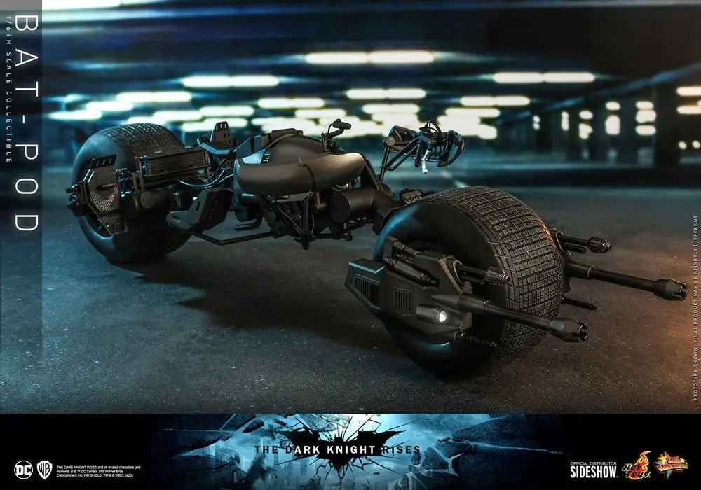 Batman The Dark Knight Rises Movie Masterpiece akciófigura 1/6 Bat-Pod 59 cm termékfotó