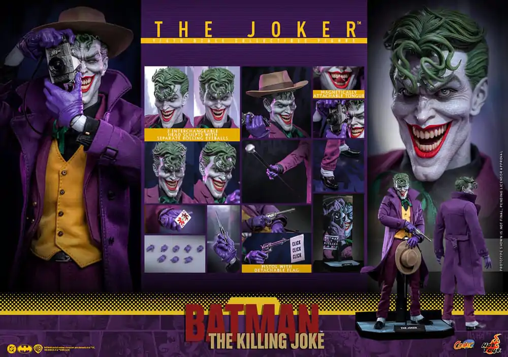 Batman: The Killing Joke 1/6 The Joker akciófigura 31 cm termékfotó