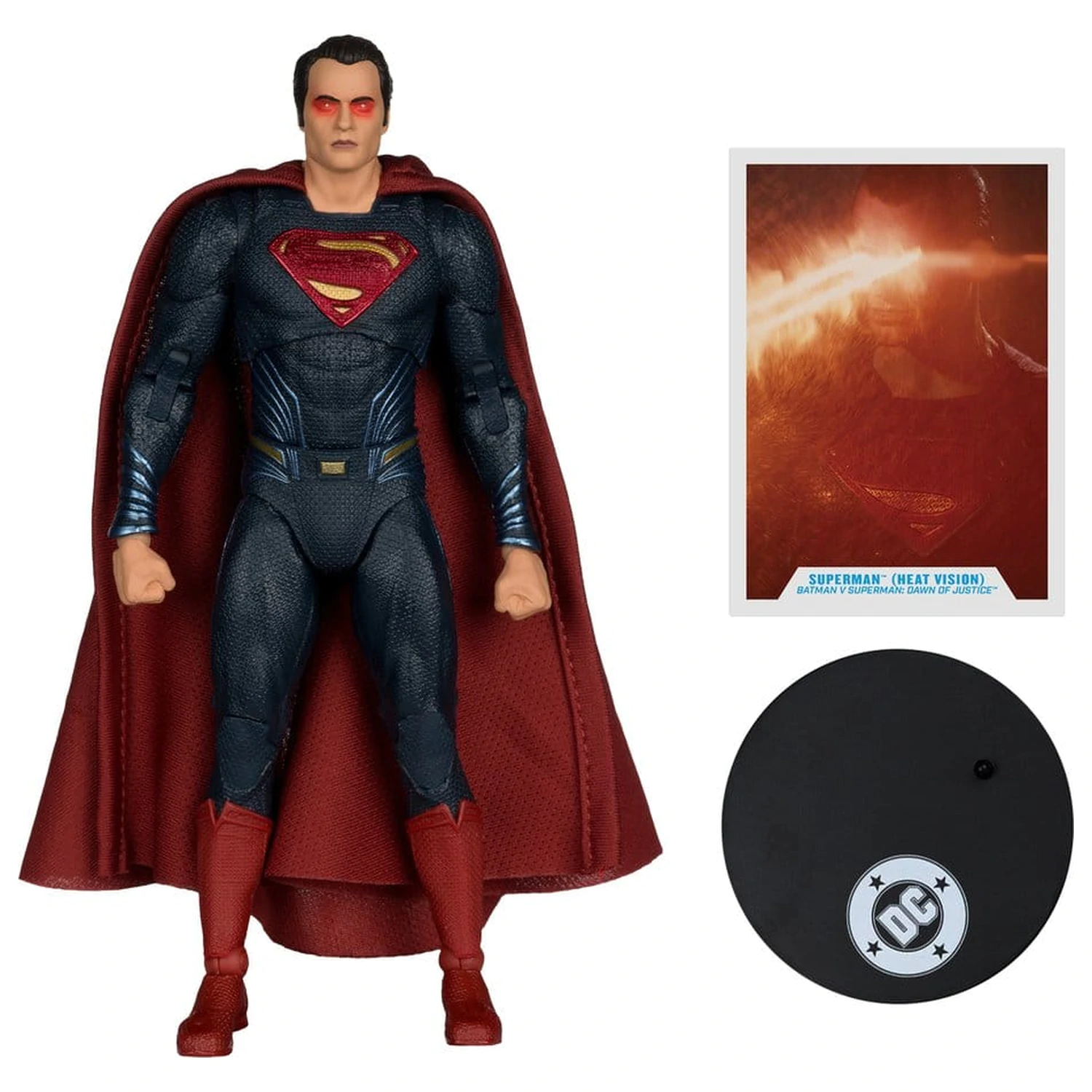 Batman v Superman: Dawn of Justice (2016) DC Theatrical Edition Superman (Heat Vision) akciófigura 19 cm termékfotó