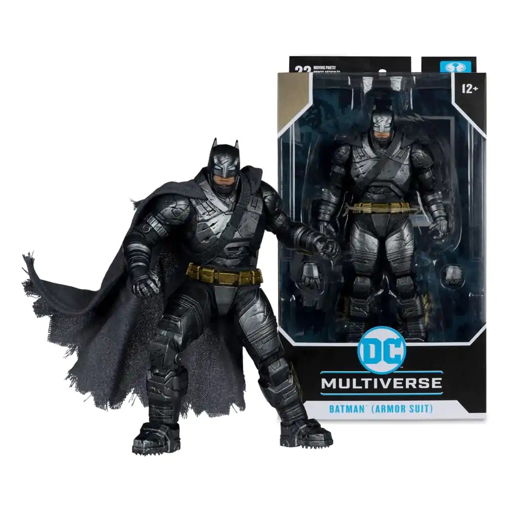 Batman v Superman: Dawn of Justice DC Multiverse Batman (Armor Suit) akciófigura 19 cm termékfotó