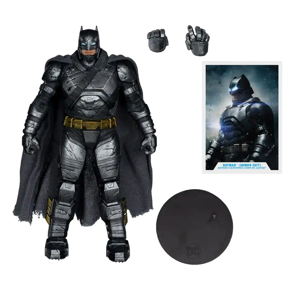 Batman v Superman: Dawn of Justice DC Multiverse Batman (Armor Suit) akciófigura 19 cm termékfotó