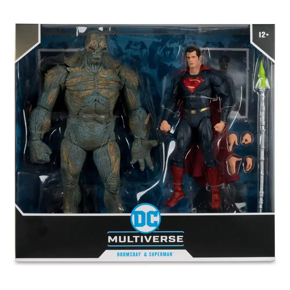 Batman v Superman: Dawn of Justice DC Multiverse Mega Action Figure 2-Pack Doomsday & Superman termékfotó