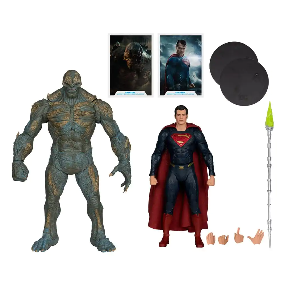 Batman v Superman: Dawn of Justice DC Multiverse Mega Action Figure 2-Pack Doomsday & Superman termékfotó