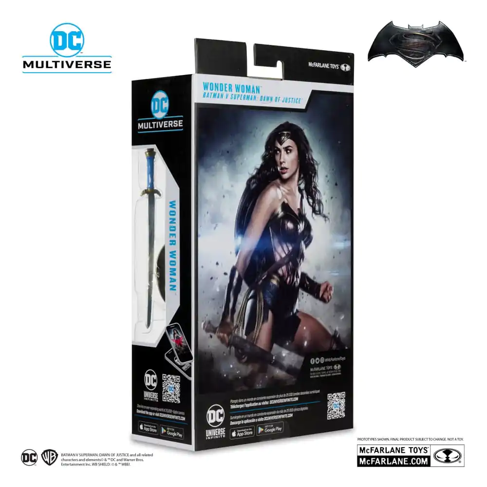 Batman v Superman: Dawn of Justice DC Multiverse Wonder Woman akciófigura 18 cm termékfotó