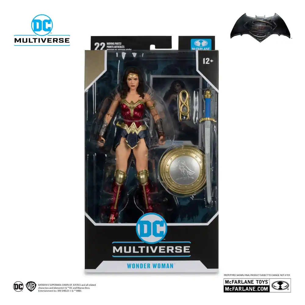 Batman v Superman: Dawn of Justice DC Multiverse Wonder Woman akciófigura 18 cm termékfotó