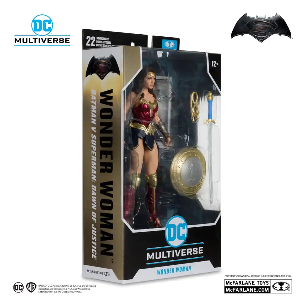 Batman v Superman: Dawn of Justice DC Multiverse Wonder Woman akciófigura 18 cm termékfotó
