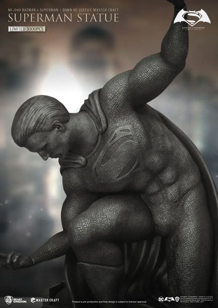 Batman v Superman Dawn Of Justice Master Craft sSuperman zobor figura 40 cm termékfotó