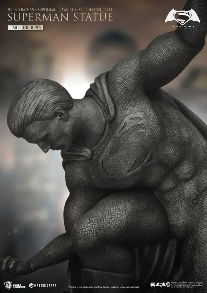 Batman v Superman Dawn Of Justice Master Craft sSuperman zobor figura 40 cm termékfotó