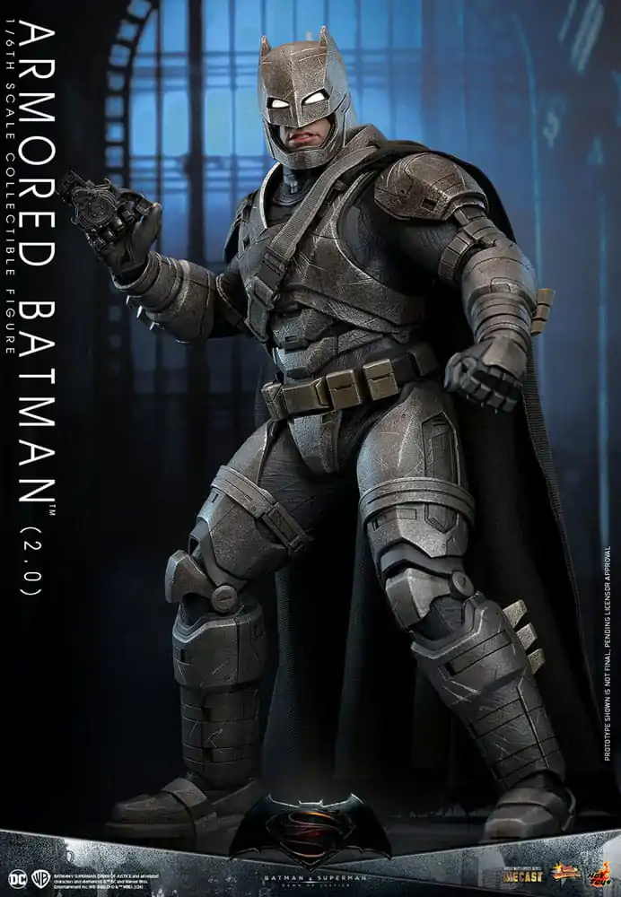 Batman v Superman: Dawn of Justice Movie Masterpiece Action Figure 1/6 Armored Batman 2.0 33 cm termékfotó