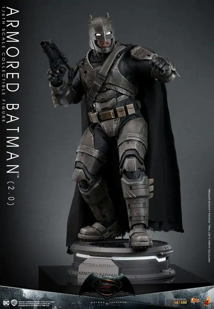 Batman v Superman: Dawn of Justice Movie Masterpiece Action Figure 1/6 Armored Batman 2.0 33 cm termékfotó