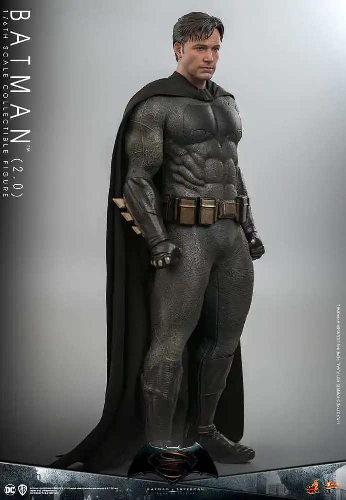 Batman v Superman: Dawn of Justice Movie Masterpiece 1/6 Batman 2.0 akciófigura 32 cm termékfotó