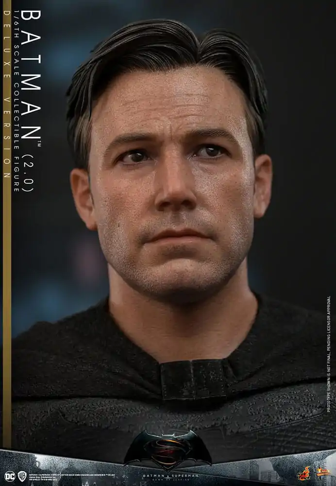 Batman v Superman: Dawn of Justice Movie Masterpiece 1/6 Batman 2.0 (Deluxe Version) akciófigura 32 cm termékfotó