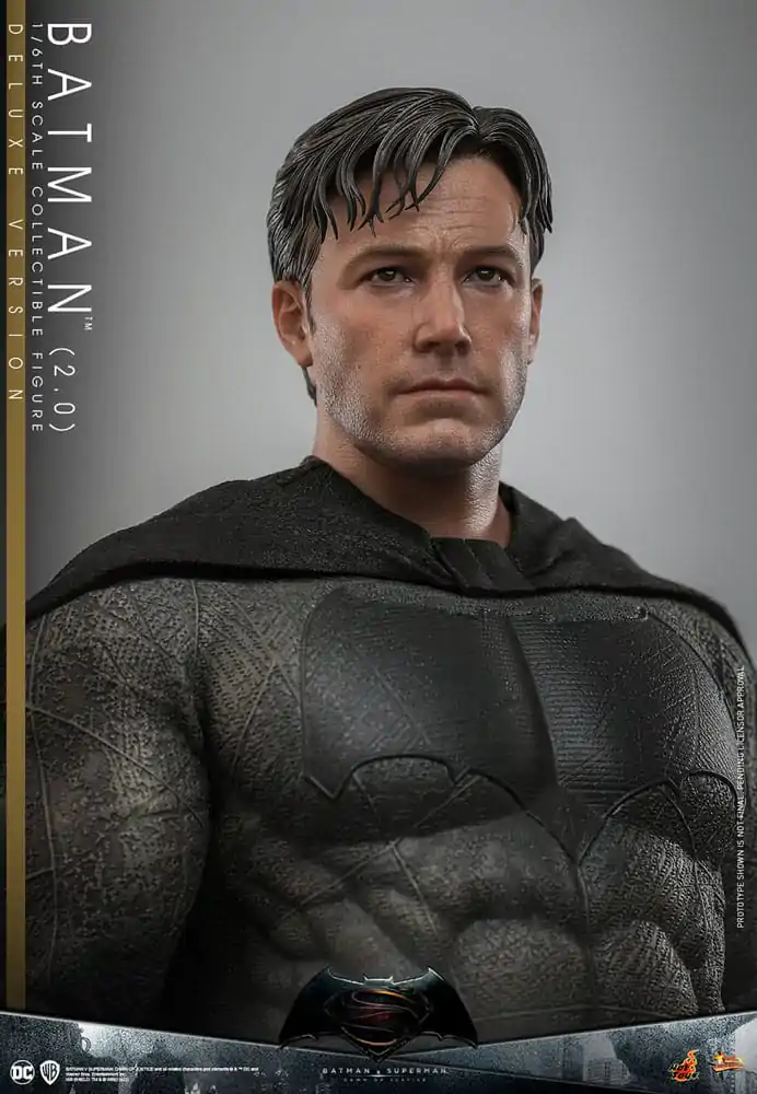 Batman v Superman: Dawn of Justice Movie Masterpiece 1/6 Batman 2.0 (Deluxe Version) akciófigura 32 cm termékfotó