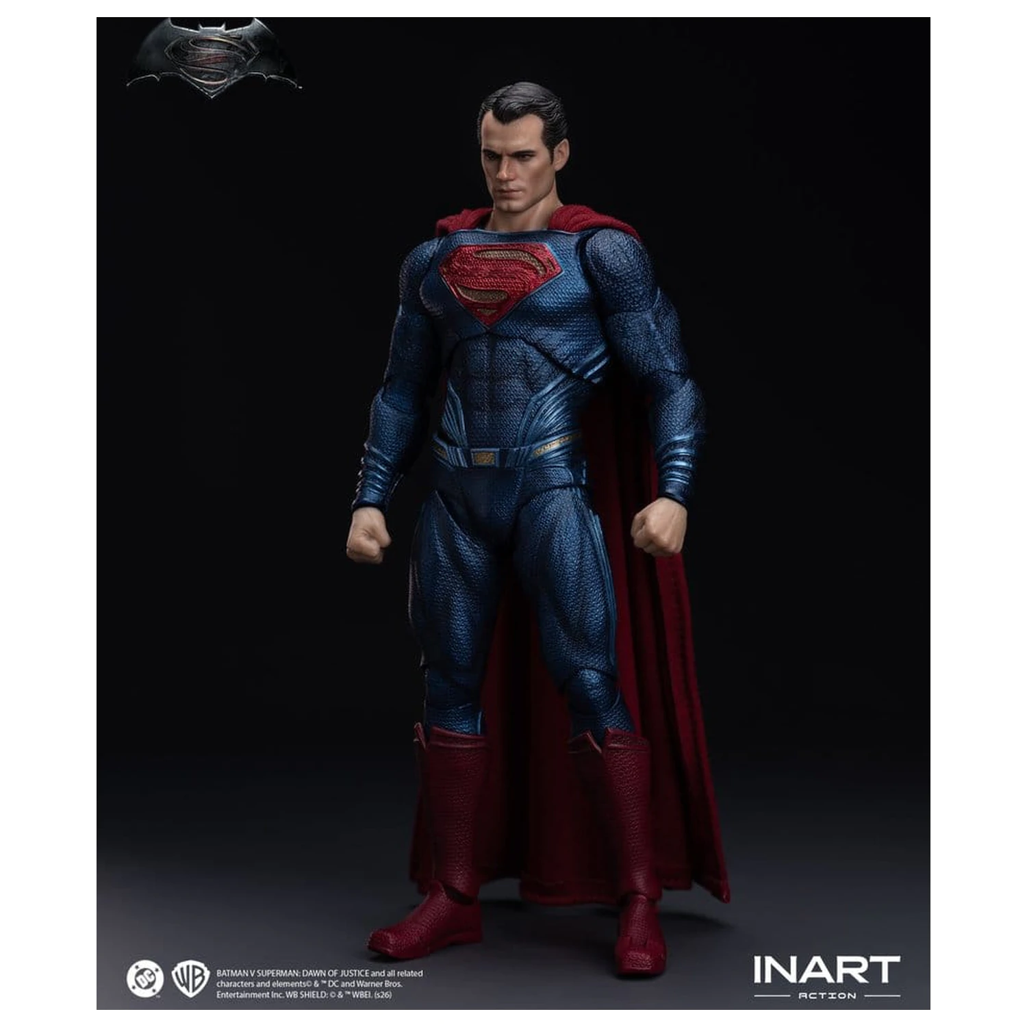 Batman vs Superman: Dawn of Justice akciófigura 1/12 Superman 17 cm termékfotó