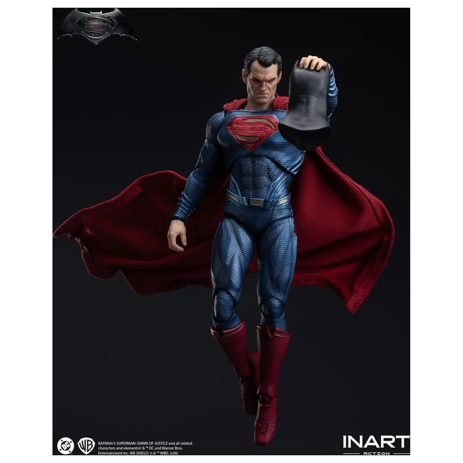 Batman vs Superman: Dawn of Justice akciófigura 1/12 Superman 17 cm termékfotó