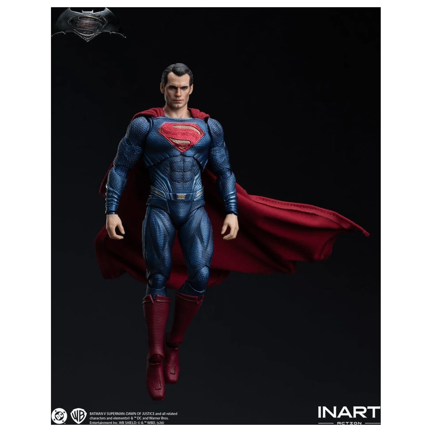 Batman vs Superman: Dawn of Justice akciófigura 1/12 Superman 17 cm termékfotó