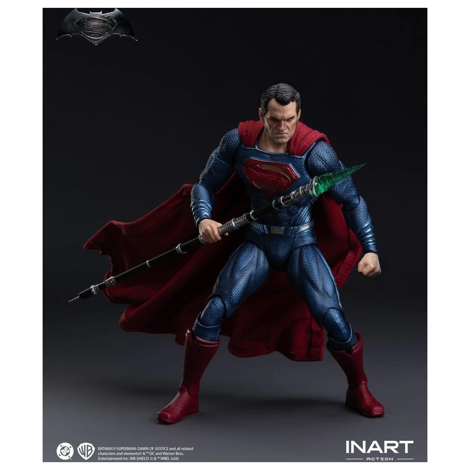 Batman vs Superman: Dawn of Justice akciófigura 1/12 Superman 17 cm termékfotó